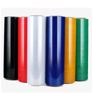 Wholesale Soft Moisture Proof Waterproof Shipping <b>Shrink</b> Packaging Color <b>Plastic</b> Film Rolls Casting for Wrapping Pallets - Product Image 1
