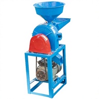 Petit moulin à riz en métal durable, machine à moudre les céréales, machine à broyer les aliments pour usage agricole et familial