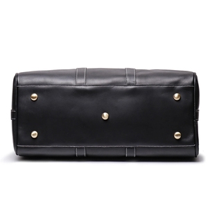 Borsa da Viaggio in Vera Pelle con Logo Personalizzabile, Borsone Sportivo per Weekend e Pernottamenti, per Attività all'Aperto - Product Image 2