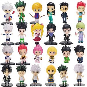 Figuras de Acción de Anime Japonés <span class=keywords><strong>Hunter</strong></span> <span class=keywords><strong>x</strong></span> <span class=keywords><strong>Hunter</strong></span>, 6 Piezas, de PVC, GON-FREECSS, <span class=keywords><strong>Killua</strong></span> Zoldyck, Kurapika, para Niños de 14 Años - Product Image 3