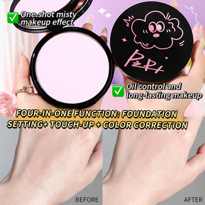 Custom PIPL Touch-Up occultamento olio-controllo di lunga durata a prova di trasferimento OEM fabbrica diretta Vegan pressato trucco in polvere compatta - Product Image 6