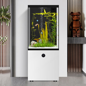<span class=keywords><strong>Acuario</strong></span> con Bombas de Agua 2026 Vertical <span class=keywords><strong>para</strong></span> Sala de Estar con Filtro Inferior de Vidrio Ultra Blanco Inteligente - Product Image 3