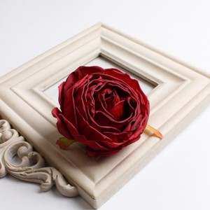 Accent floral décoratif de tête de fleur de pivoine artificielle haut de gamme de norme européenne - Product Image 5