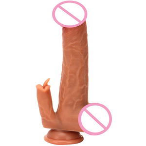 360-degree dönen yapay penis dil yalama yapay penis kadın tam otomatik teleskopik isıtma yapay penis mastürbasyon eğlenceli seks oyuncakları - Product Image 6