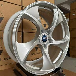 Nouvelles jantes en alliage d'aluminium forgé monobloc SRX SRX-02 de 16 à 24 <span class=keywords><strong>pouces</strong></span>, design à rayons en forme de moulin à vent, finition argent poli, jantes de luxe <span class=keywords><strong>pour</strong></span> voitures Audi - Product Image 6
