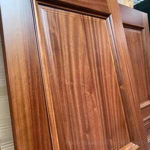 Porta in Legno di Teak Massiccio per Interni Moderni, Vendita di Fabbrica, Alta Qualità per Camera <span class=keywords><strong>da</strong></span> Letto, Superficie Rifinita, Decorazione Elegante - Product Image 2