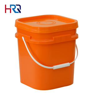 Kích thước đầy đủ 5L 10L 16L 18L 20L 35L 50L bền màu vuông tốt nghiệp nhựa xô - Product Image 3