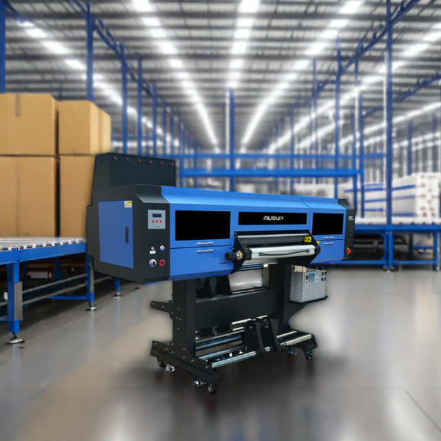 AUDLEY 8073-3 UV DTF Machine High-Speed 60 UV Printer 3 Heads A2 Print Dimension UV Film Transfer Hot Sale Carton Applications
