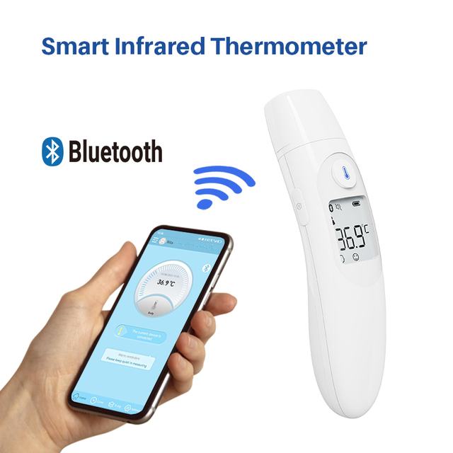 OEM Supported Multifunctional Infrared Thermometer Dual Test Mode Customizable Talking Bluetooth Function Bulk Supply
