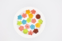 Bonbons Gélifiés en Forme de Fleur aux Saveurs de Fruits Frais du Jardin pour la Vente en Gros OEM et l'Approvisionnement en Vrac Direct Usine