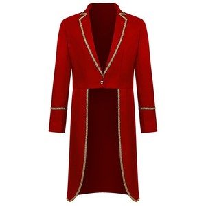 Nuevo Traje <span class=keywords><strong>de</strong></span> Esmoquin Rojo Vintage para Hombre, Modelo MAH09, Traje <span class=keywords><strong>de</strong></span> Dos Piezas Estilo Medieval para Baile <span class=keywords><strong>de</strong></span> Salón, Fiesta, Graduación, <span class=keywords><strong>Boda</strong></span> - Product Image 6