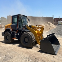 Chargeuse sur pneus de construction 838T avec cabine de sécurité ROP FOP : réduit la fatigue de l'opérateur pour des opérations de chargement continues toute la journée