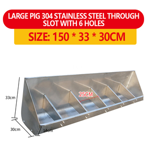 Comedero Automático de Acero Inoxidable para Cerdos y Lechones, Equipo para Granjas, Crías y Engorde - Product Image 2