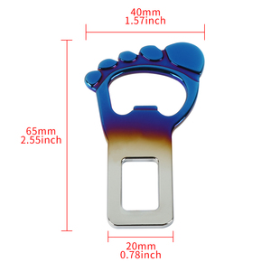 Clip <span class=keywords><strong>de</strong></span> cinturón <span class=keywords><strong>de</strong></span> <span class=keywords><strong>seguridad</strong></span> para coche con forma <span class=keywords><strong>de</strong></span> pie, hebilla universal para cinturón <span class=keywords><strong>de</strong></span> <span class=keywords><strong>seguridad</strong></span> <span class=keywords><strong>de</strong></span> coche, clip <span class=keywords><strong>de</strong></span> bloqueo, accesorios para coche - Product Image 2