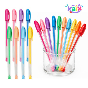 Bolígrafos de Gel <span class=keywords><strong>3D</strong></span> Personalizados KAIX para Bullet Journaling Estético y Manualidades, Tinta No Tóxica, Compra al por Mayor para Material Escolar - Product Image 1