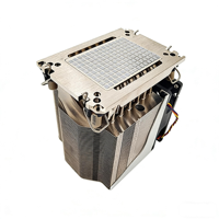 Ventilateur de refroidissement CPU 4U pour serveur, radiateur en plastique, 12V DC, interface PWM 4 broches, double roulement à billes, 350W, pour socket Intel LGA4189