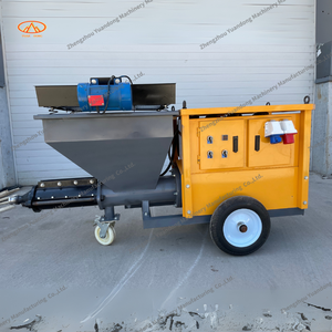 آلة رش قذائف الهاون الأوتوماتيكية ، ماكينة رش الخرسانة للبيع بضمان طويل لمدة سنة - Product Image 3