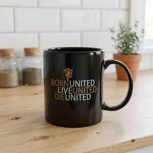 Black ceramic coffee mug Printed ceramic <b>tea</b> cup Custom ceramic mug Black print coffee cup Ceramic mug for <b>tea</b> - Product Image 2
