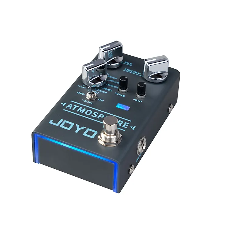 JOYO R-14 Bầu Không Khí Reverb Bàn Đạp Đa Chế Độ Reverb Guitar Điện Hiệu Ứng Bàn Đạp Với 9 Giai Điệu Hiệu Ứng