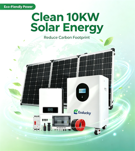 ระบบพลังงานแสงอาทิตย์แบบเชื่อมต่อกับระบบไฟฟ้า 30KW 15KW 10KW 8KW 7KW 6KW ครบชุดสำหรับใช้ในบ้านและอุตสาหกรรม - Product Image 2