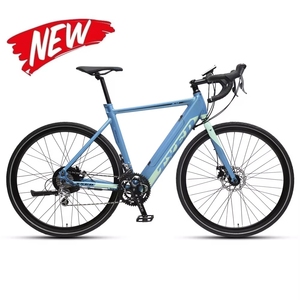 Bicicleta de Carretera TXED 700C con Horquilla de Aluminio, Frenos de Disco, 20 Velocidades, <span class=keywords><strong>Pedales</strong></span> Ordinarios Portátiles para Carreras - Product Image 2