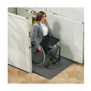 Plate-forme élévatrice verticale personnalisée de 1m à 9m Ascenseur pour handicapés Ascenseur pour handicapés
