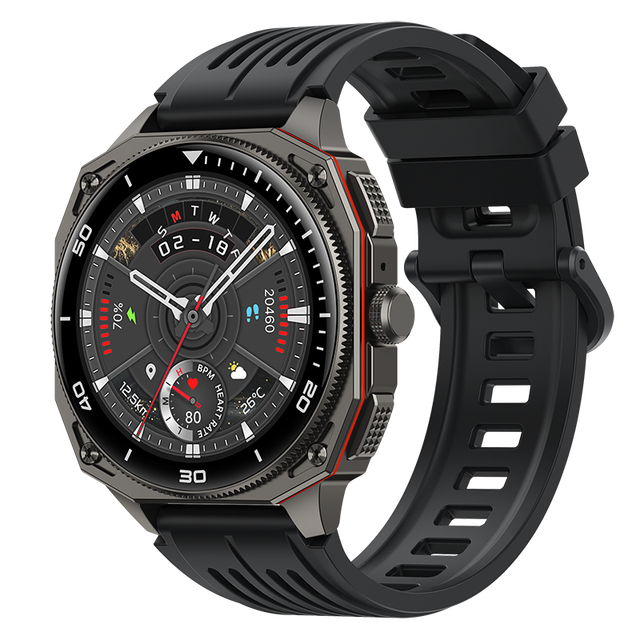 Wholesale 1.39 Inch Screen BT Call Sports Smart Watch Heart Rate SpO2 Sleep Monitor Fitness Tracker Thermometer Silicone Band