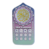 Speaker Al-Quran ZK60 Pro Kontrol Sentuh Mini Portabel Plastik LED Pemutar untuk Mesin Pembelajaran Islam
