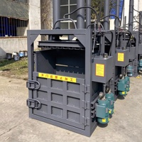Doppelzylinder-Ballenpresse Hydraulischer Kompressor Automatische Verpackungsmaschine