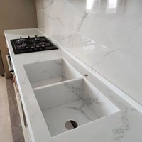 Superficie Sólida Acrílica de Buena Calidad, Superficie Sólida Acrílica Koris, Mostrador de Recepción, Material para Encimeras de Cocina, para el Hogar