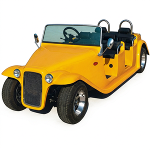 Popular ZOWN Battery Operated Electric 6 Seats 4-<b>Wheel</b> Vintage Classic Car Customized Color 2-Year Warranty Tourist Attractions - Product Image 1
