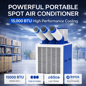 <span class=keywords><strong>Aire</strong></span> <span class=keywords><strong>Acondicionado</strong></span> Industrial Portátil de 15000 BTU para Proyectos de Instalación de Ingeniería y Soluciones de Refrigeración Temporal en Sitio - Product Image 4