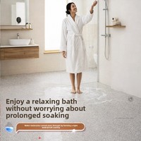 Peinture liquide époxy autolissante colorée pour sols, effet marbre, résistante à l'usure, imperméable, spécialisée pour la rénovation de carrelage