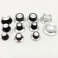 Boutons de commande de volume USB en plastique, métal, aluminium, moletés, avec panneau de montage pour amplificateur, Misumi