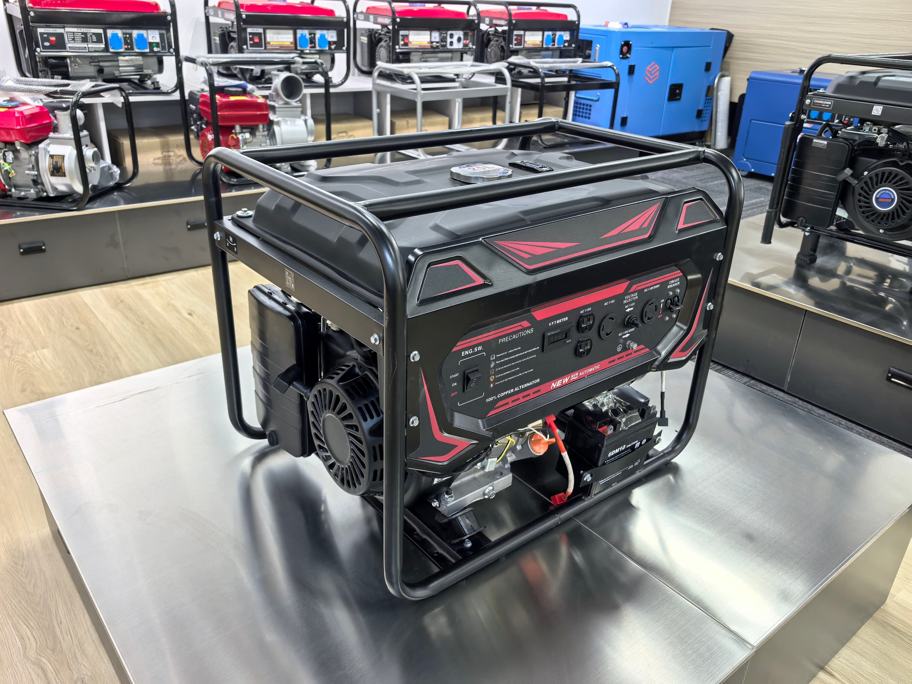YHS Portable 5KW 10KW 12KW Gasoline <strong>Generators</strong> Electric Start Three Phase Petrol <strong>Generator</strong> for Camping and Home Use