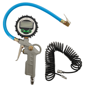 Manomètre numérique précis pour gonflage des pneus - Idéal pour l'entretien des pneus de voiture et de moto - Product Image 1