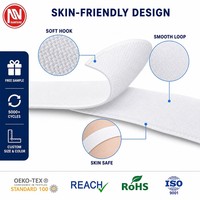 Bande de contention élastique de qualité médicale avec fermeture auto-agrippante, sans latex, respectueuse de la peau, pour le soin des plaies et les premiers secours