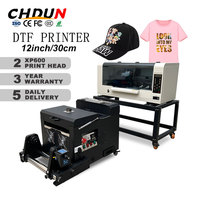 Nouvelle imprimante à plat DTF Epson XP600 entièrement automatique A4/A3 30 cm avec agitateur