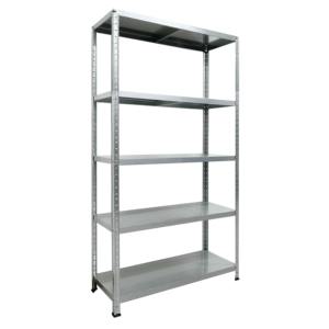 ETTORE metallo scaffalature con bulloni soluzione di stoccaggio resistente e robusta-cm. 100x40x187-zincato - Product Image 1