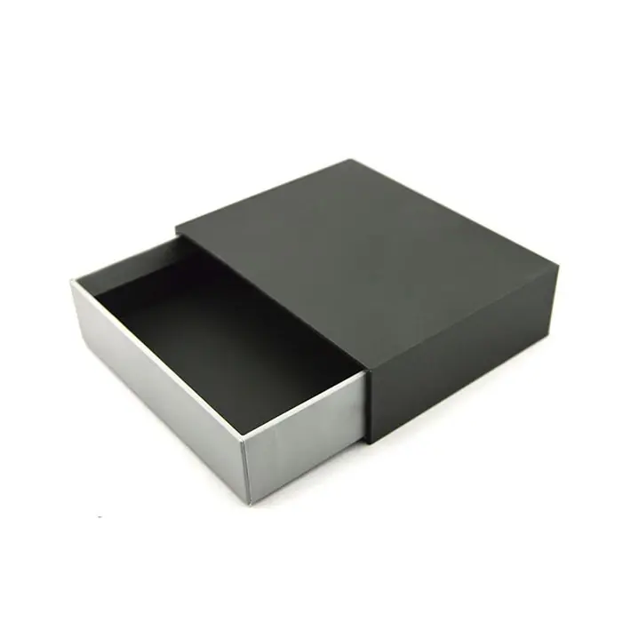 صندوق انزلاقي مربع مطبوع مخصص من الورق المقوى الصلب درج صندوق جراب الهاتف للتعبئة