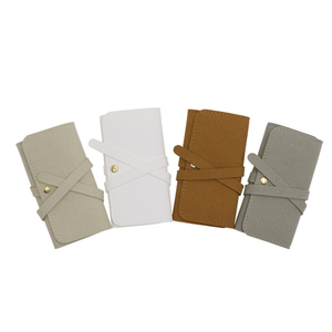 Elegante Estuche Enrollable para Joyas, Bolsa de Microfibra para Guardar Collares, Anillos y Pendientes, para Viajes y Uso Diario - Product Image 2