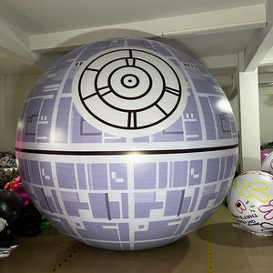 Fabricante tamaño personalizado exposición evento decoración Pvc helio inflable estrella de <span class=keywords><strong>la</strong></span> muerte globo - Product Image 1