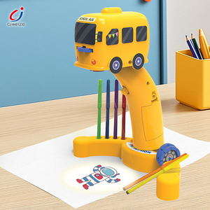 Chengji enfants <span class=keywords><strong>dessin</strong></span> projecteur jouet Kits d'interaction créative autobus <span class=keywords><strong>scolaire</strong></span> apprentissage autres jouets éducatifs <span class=keywords><strong>dessin</strong></span> jouets ensemble - Product Image 4