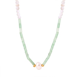 Wholesale Dainty Choker Necklace Fine Beaded Chain Pearl Necklaces Women - Product Image 1