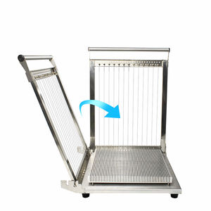 Draagbare Roestvrijstalen Dubbele Arm Snijmachine Cake Cutter Chocolade Gitaar Cutter - Product Image 4