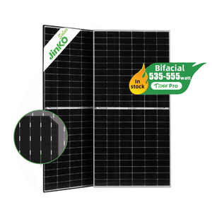 Panel Solar Monocristalino Bifacial de Media Celda y Doble Vidrio de 500W-555W para Uso Doméstico - Product Image 2