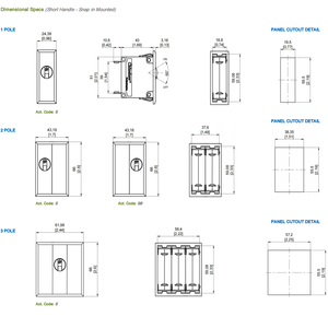 2 cực Rocker chuyển đổi với khóa thủy lực <span class=keywords><strong>Magnetic</strong></span> <span class=keywords><strong>Circuit</strong></span> Breaker 0.1-50A máy cắt điện - Product Image 2