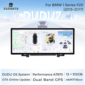 DUDUAUTO DUDU7 per <span class=keywords><strong>BMW</strong></span> Serie <span class=keywords><strong>1</strong></span> F20 <span class=keywords><strong>F21</strong></span> 2013-2023 Schermo di Navigazione GPS Multimediale Android Modificato Specifico per Auto - Product Image 2