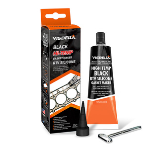 Visbella Một Thành Phần Nhiệt Độ Cao RTV Silicone Miếng Đệm Cao Su Sản Xuất Keo Keo - Product Image 4