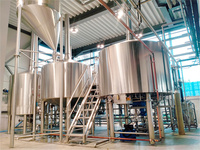 Équipement de brassage de bière artisanale automatique METO 2500L 3500L, système de brassage complet pour usine de fabrication et hôtels, garantie 5 ans